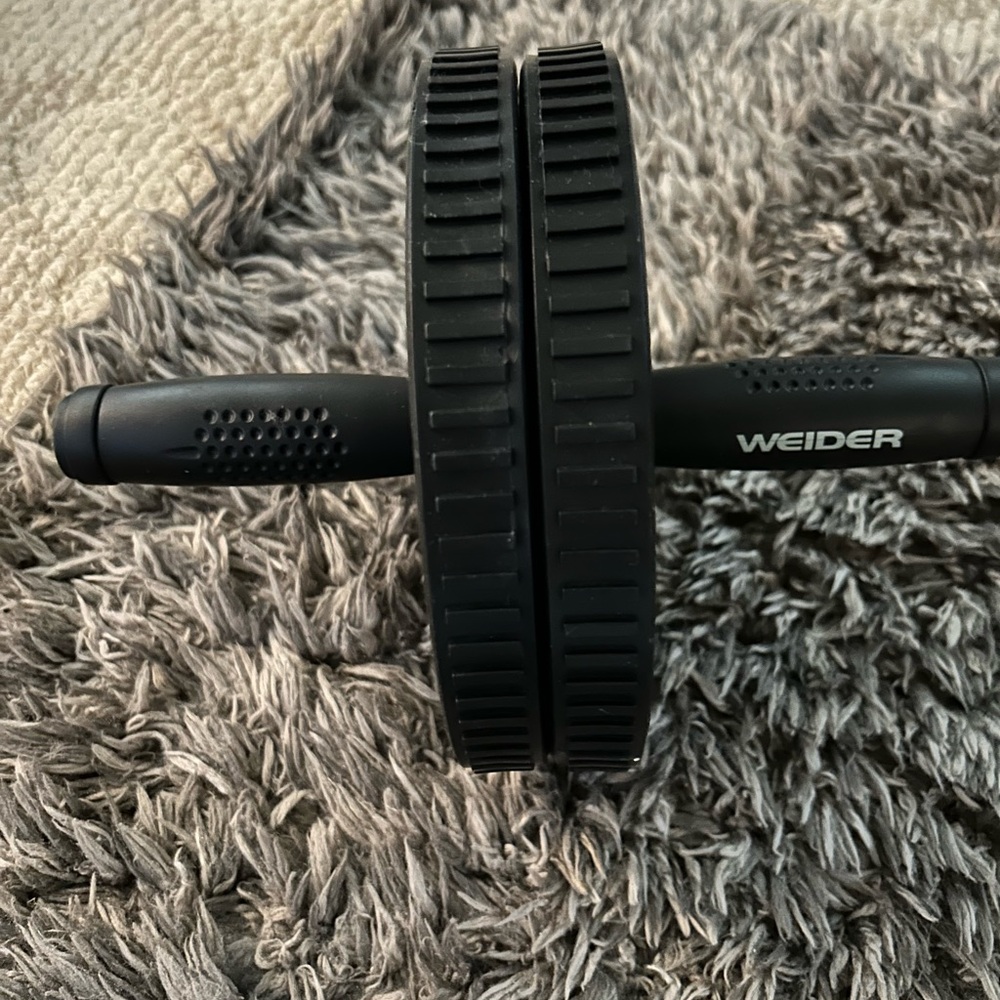 Black Ab Roller Wheel